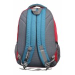 Aqsa ALB57 Fashionable Laptop Bag (Red and Blue)